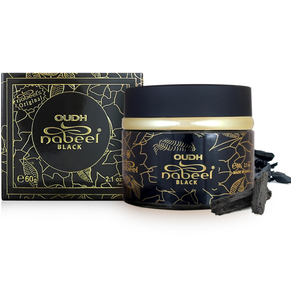 Bakhoor Oudh Nabeel Black - 60 GMS