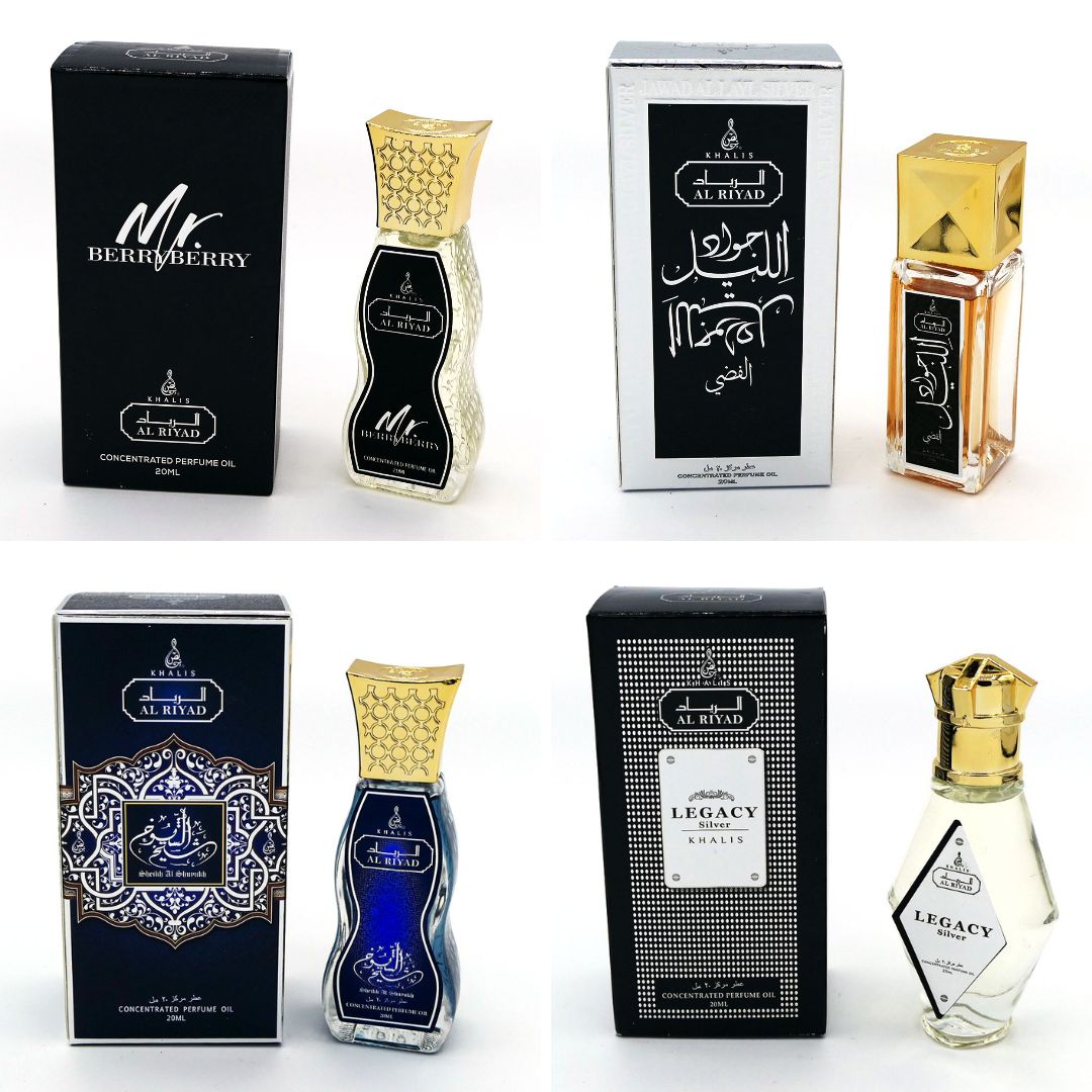 Sleek and Suave Scent Pack (Perfume Oils)