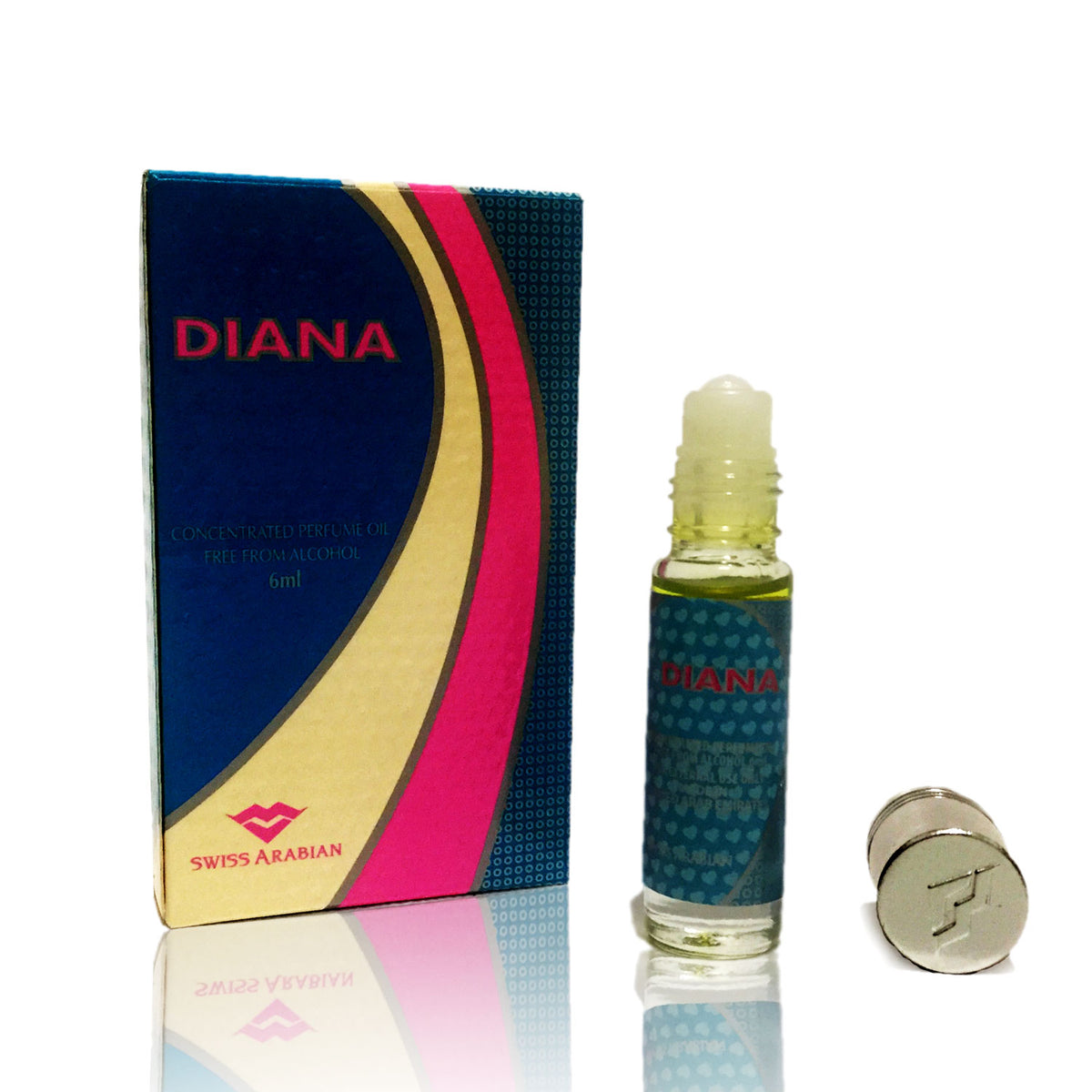 DIANA, Roll On Perfume Oil 6 mL (.2 oz) | Floral, Woody, Spicy