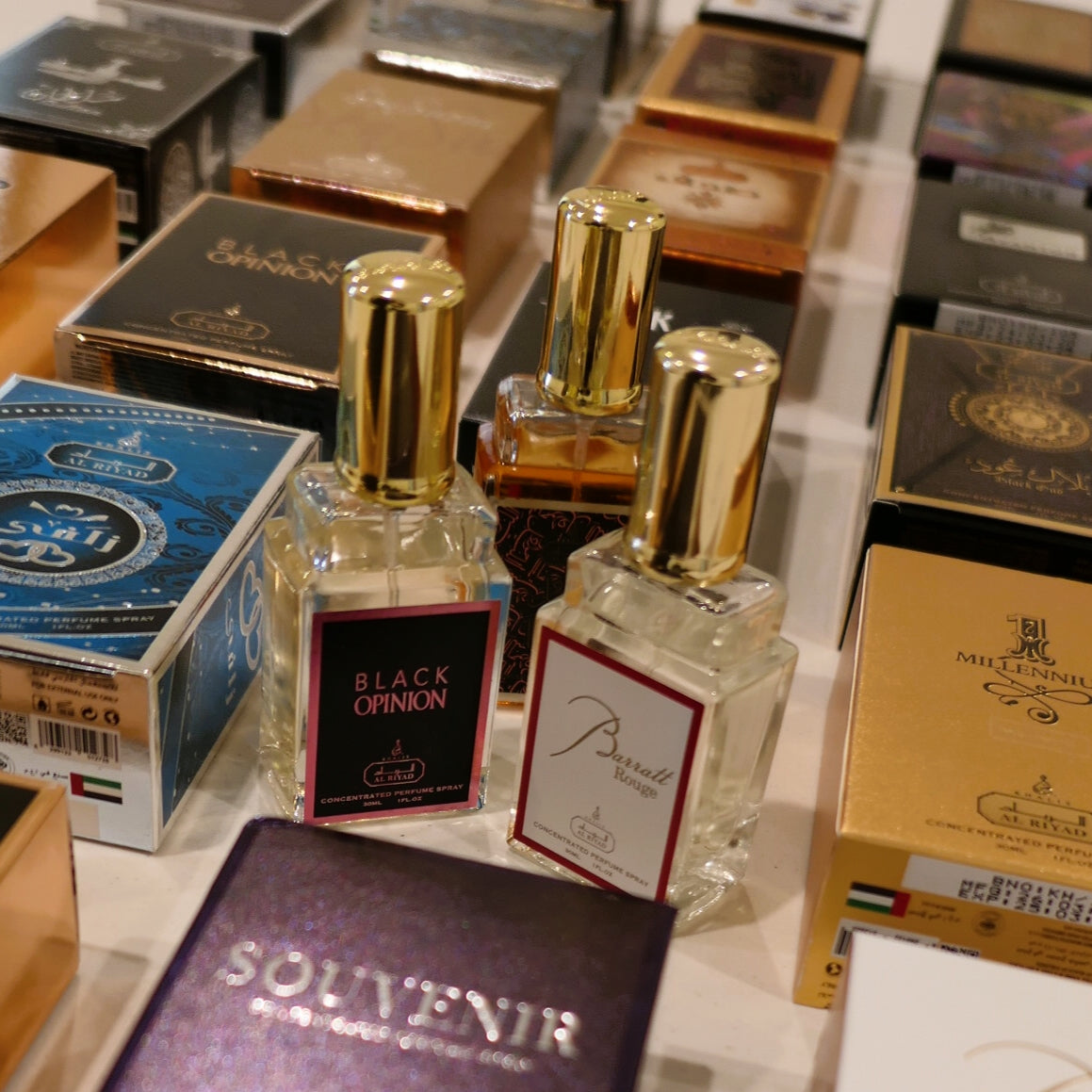 Designer Inspired Men's 5 Bottle ALRIYAD Spray Fragrances