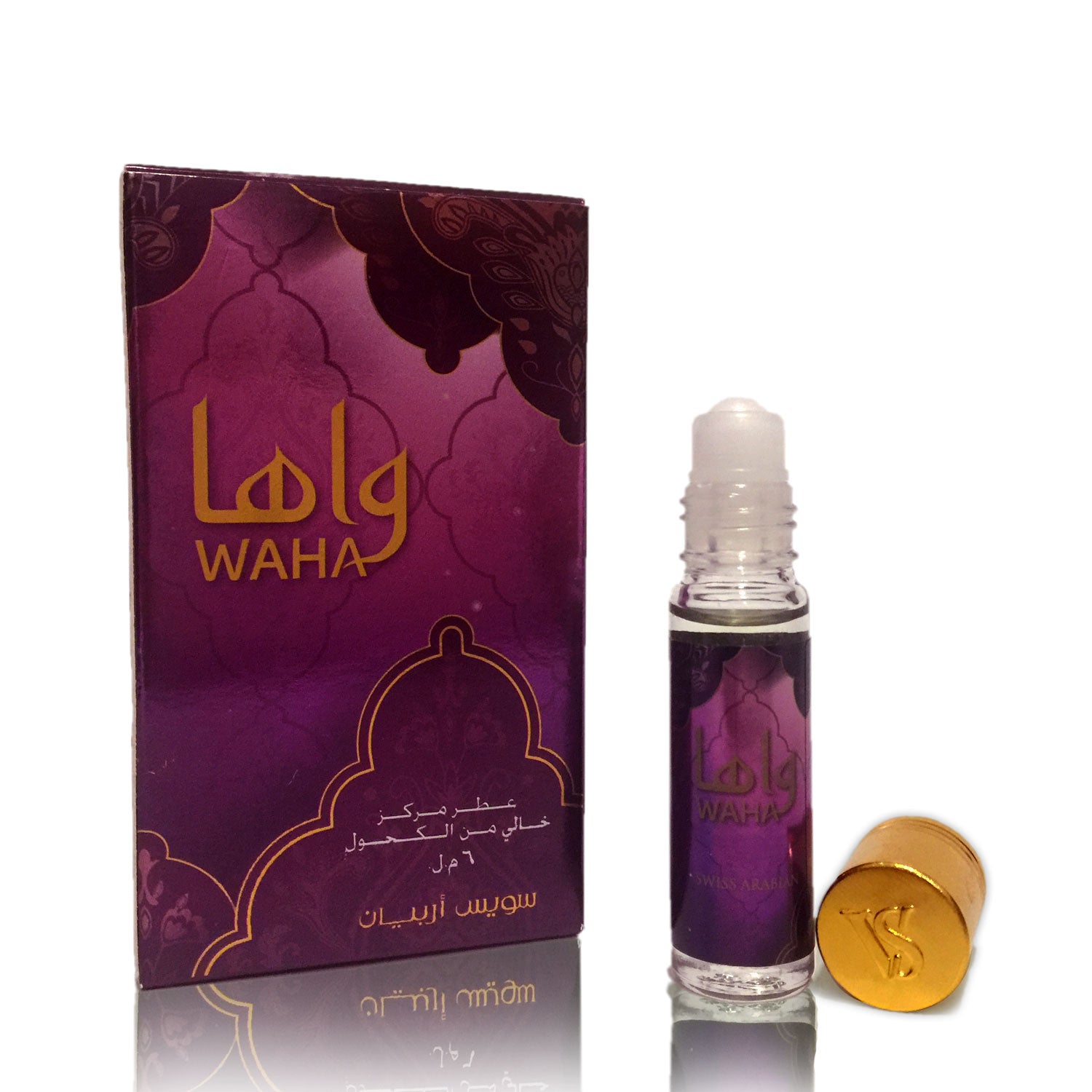 WAHA, Roll On Perfume Oil 6 mL (.2 oz) | Musk, Floral, Fruity, Woody and Citrus Notes
